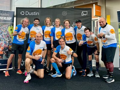 100% Zonnig team voor de Zevenheuvelenloop 2023